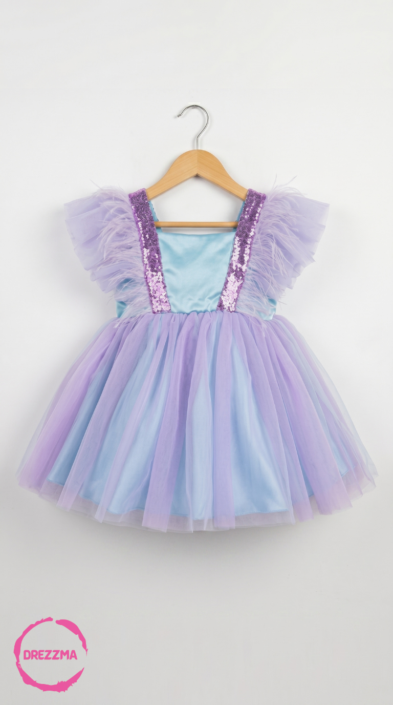Lavender Stardust Fairy Frock