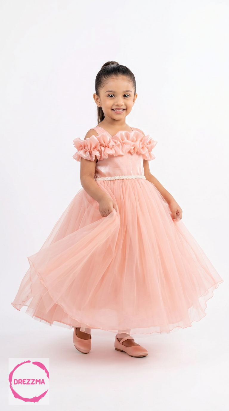 Drezzma Princess Rose Gown