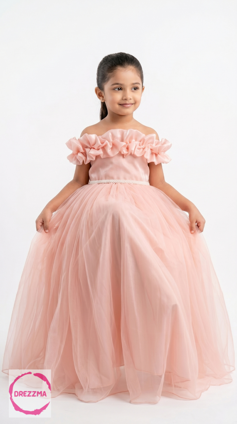 Drezzma Princess Rose Gown