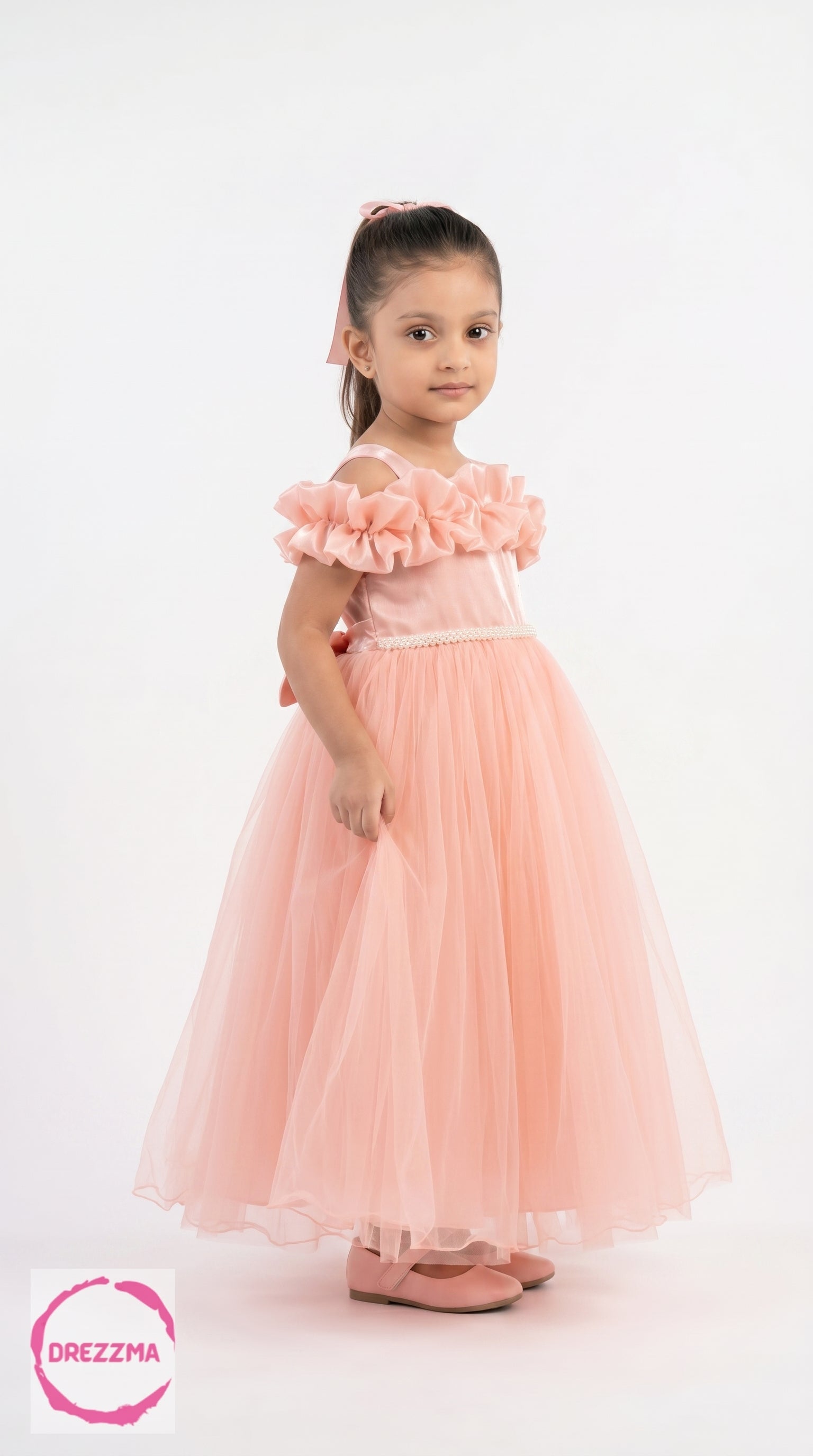 Drezzma Princess Rose Gown