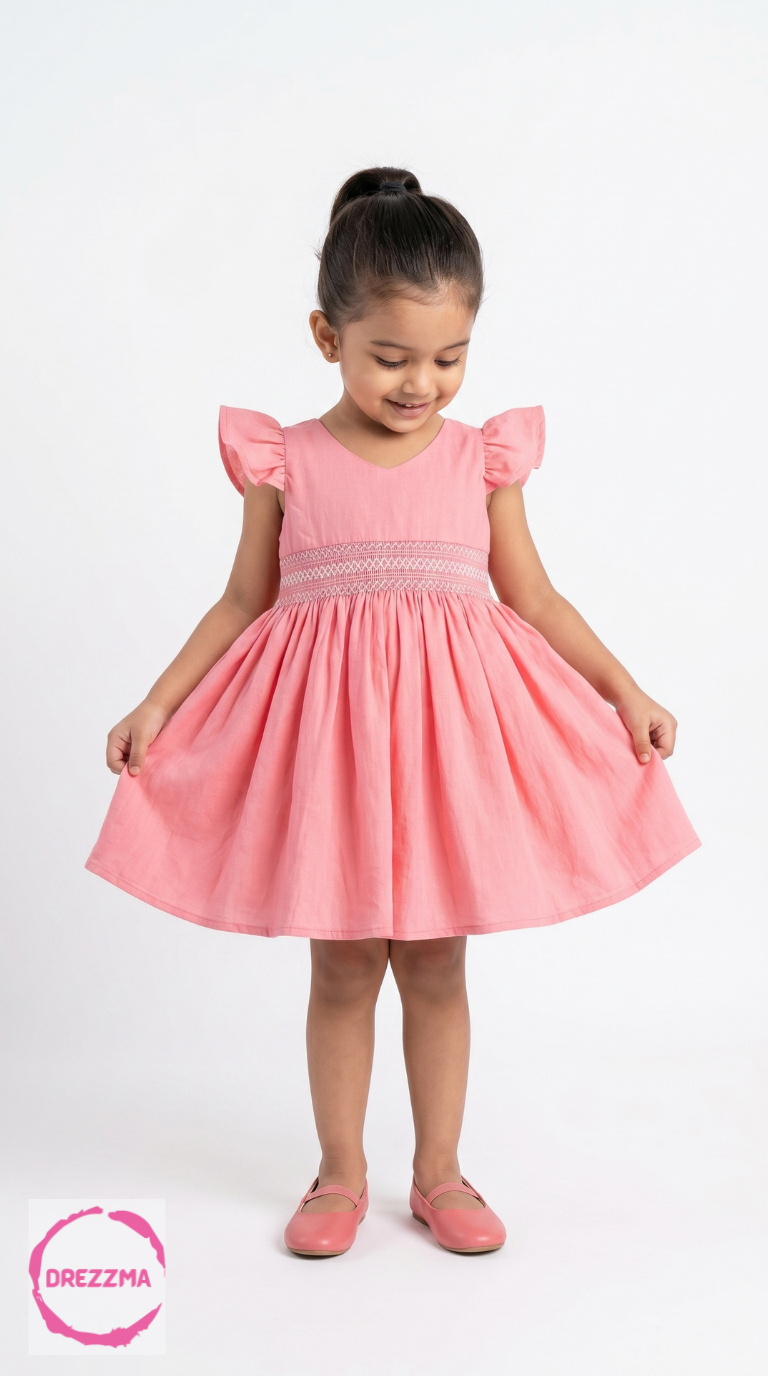 Coral Blush Frock