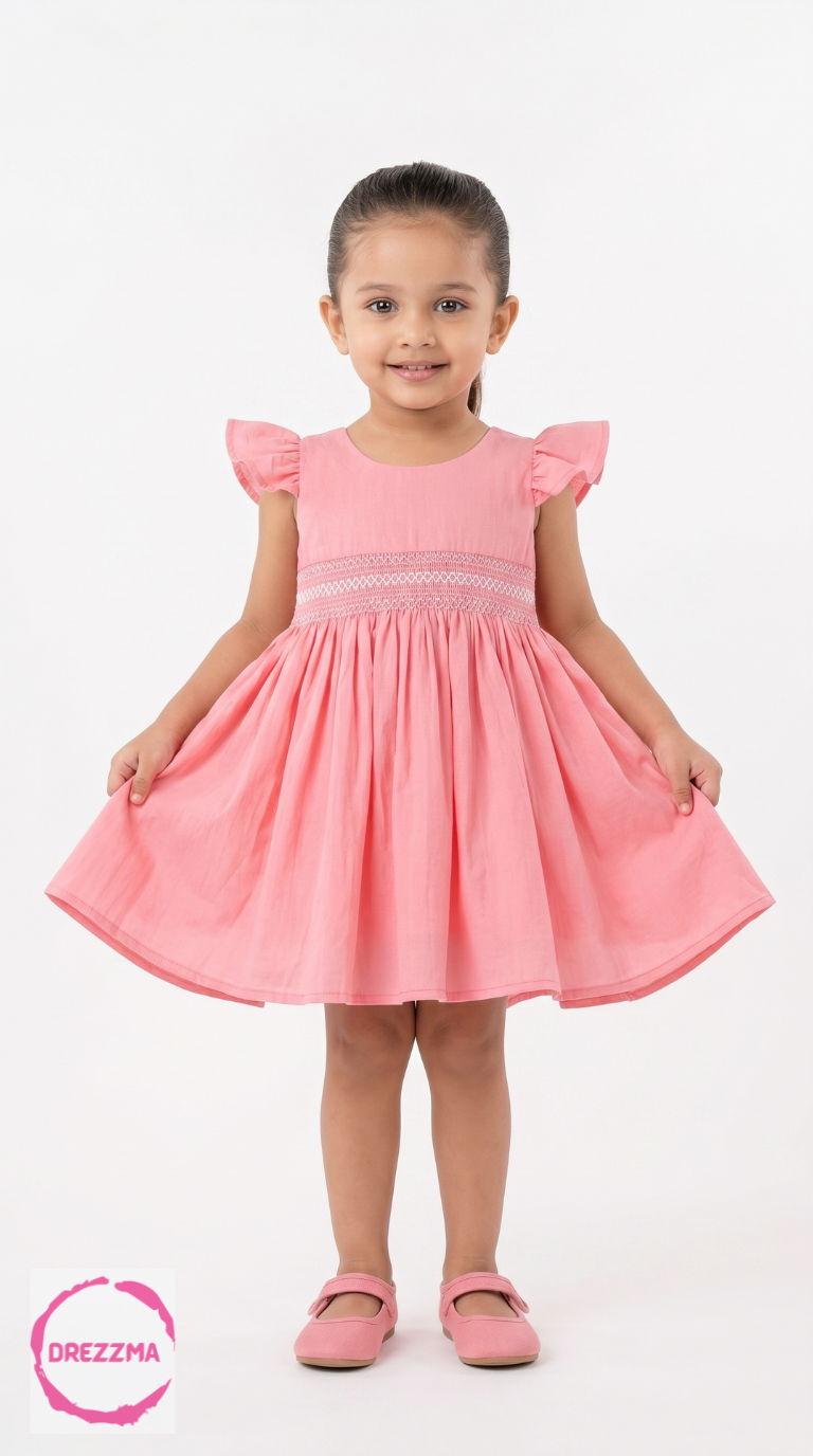 Coral Blush Frock