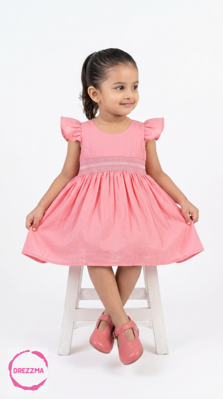 Coral Blush Frock