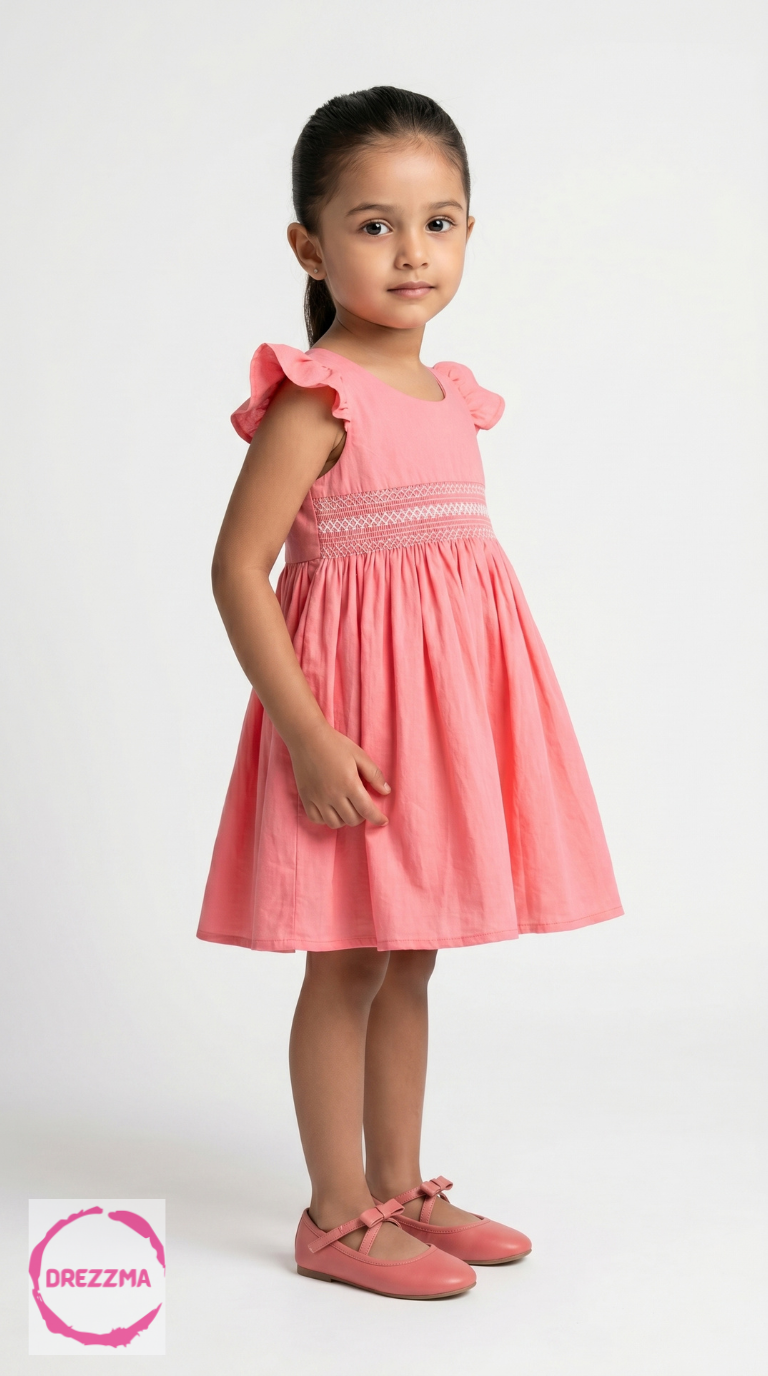 Coral Blush Frock