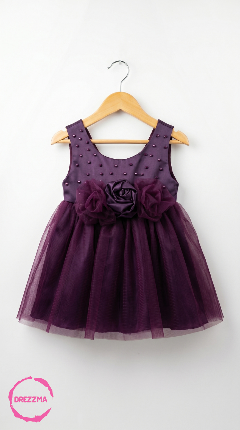 Royal Plum Princess Dress