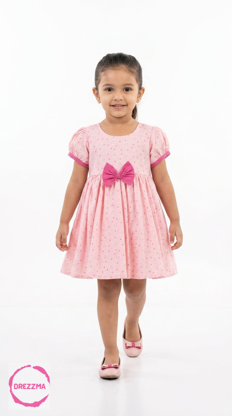 Rosy Charm Frock