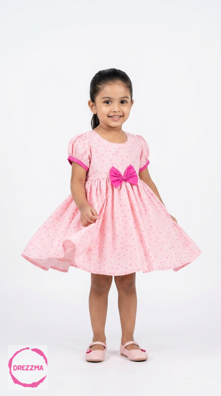 Rosy Charm Frock