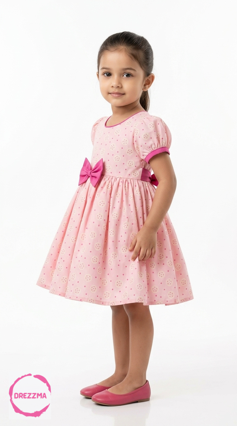 Rosy Charm Frock