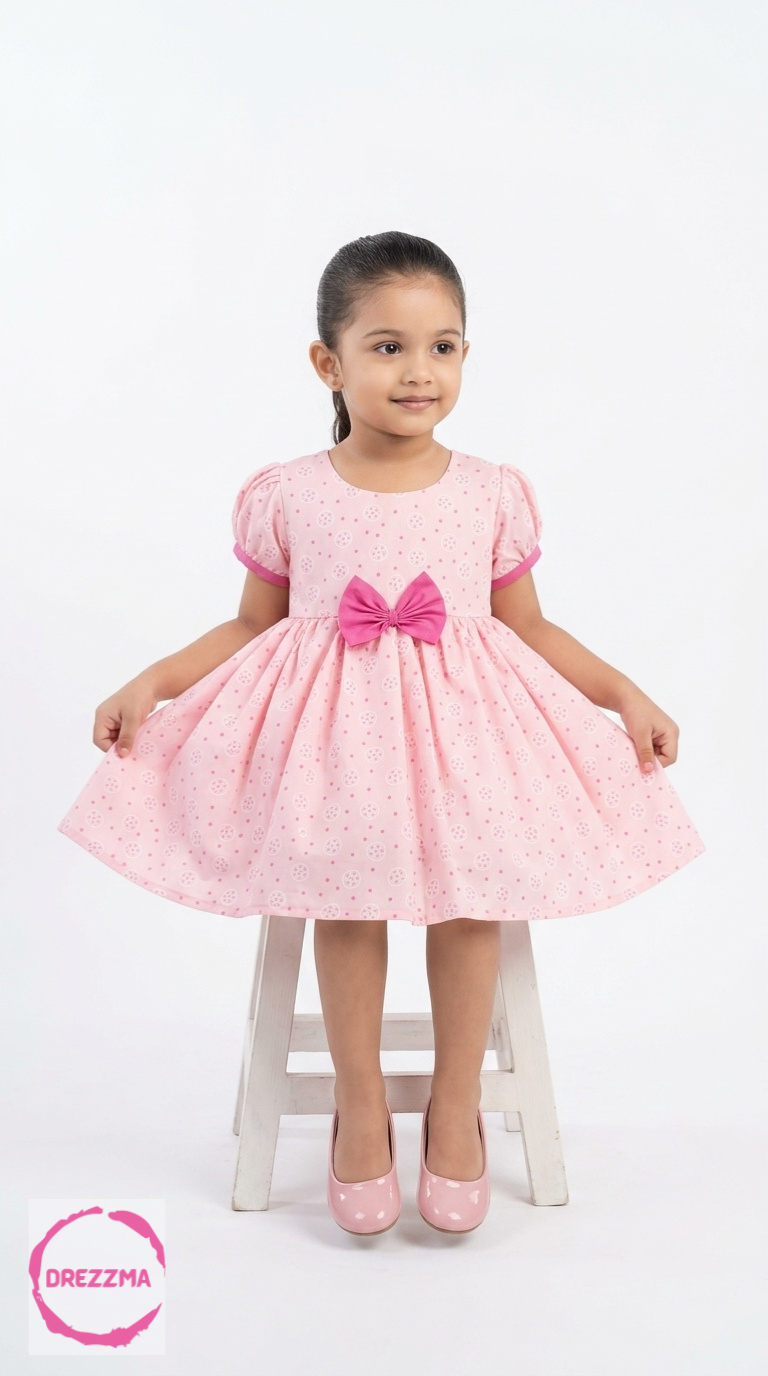 Rosy Charm Frock