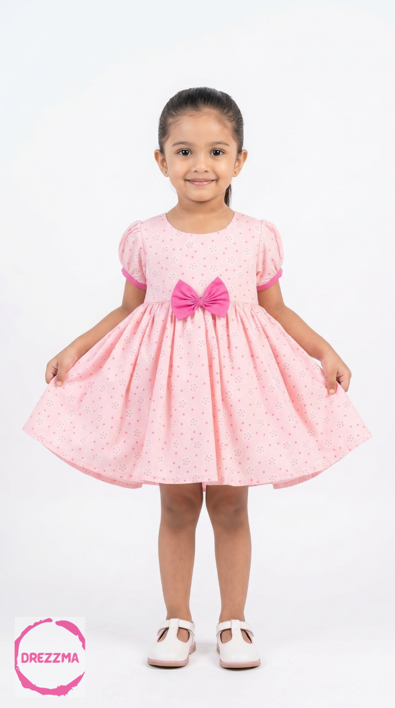 Rosy Charm Frock